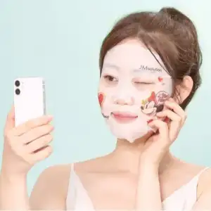 Протизапальна Тканинна маска з екстрактом чайного дерева  JMsolution Disney Selfie Barrier Tea Tree Mask