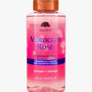 Пінний гель для душу Tree Hut Moroccan Foaming gel Wash - екзотичний аромат марокканської троянди ✨ Оригінал із США у зручному об'ємі 532 мл. 💡 Замовляйте зараз і відкрийте для себе елегантність аромату MOROCCAN FOAMING GEL WASH який підкреслить ваш стиль!