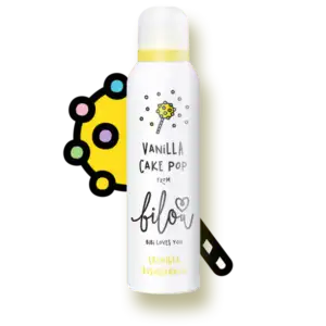Bilou Vanilla Cake Pop foam