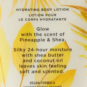 Парфумований лосьйон для тіла Pineapple & Shea від Victoria's Secret ( Вікторія Сікрет ), Ананас та Ши, натуальна колекція , ✅ 100% оригінал