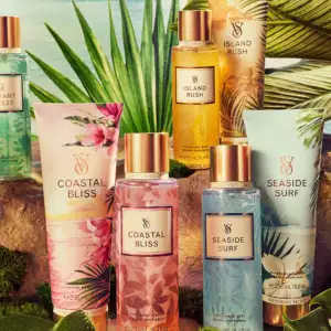 Парфумований спрей Coastal Bliss від Victoria's Secret ( Вікторія Сікрет ), Солодкий мандарин, ванільне молоко, франжипані, ✅ 100% оригінал
