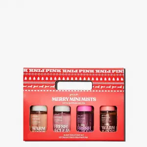 Подарунковий набір спреїв Merry Mini Mist Pink Set Victoria Secret