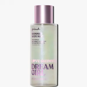 Dream Girl Pink Shimmer Body Mist - спрей-шиммер із нотами рожевих пелюсток, зефірного пуху та зачарованого лісу, збагачений ефірними оліями. ✨ Оригінал із США  у зручному об’ємі 250 мл.